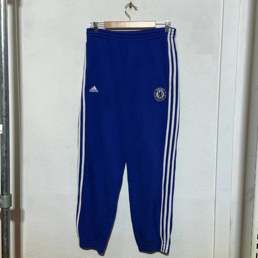 Blue Chelsea Adidas Tracksuit Bottoms - medium