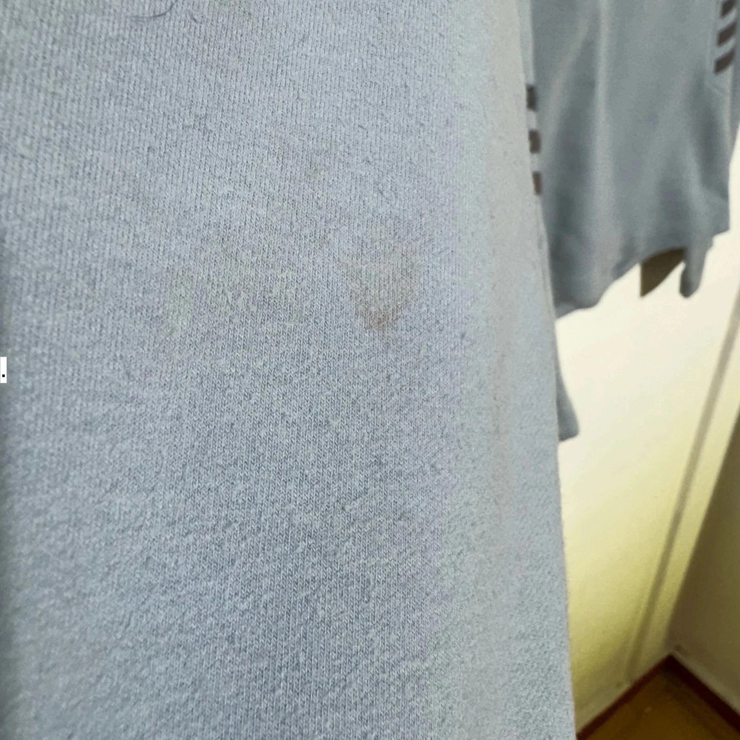 Vintage 00s Baby Blue Adidas Sweatshirt V Neck - Size 8