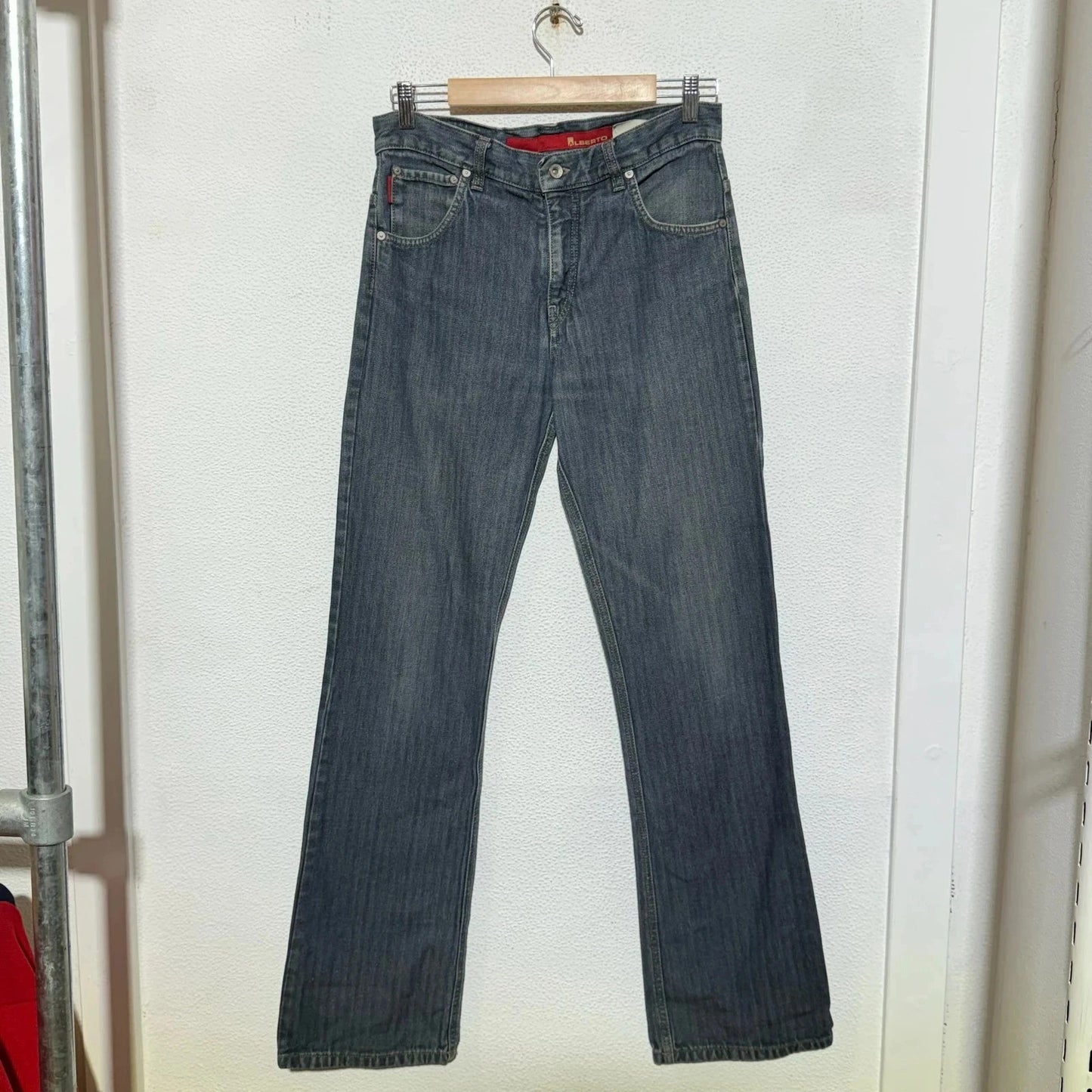 Vintage 90s Navy Alberto Jeans - 32W 32L