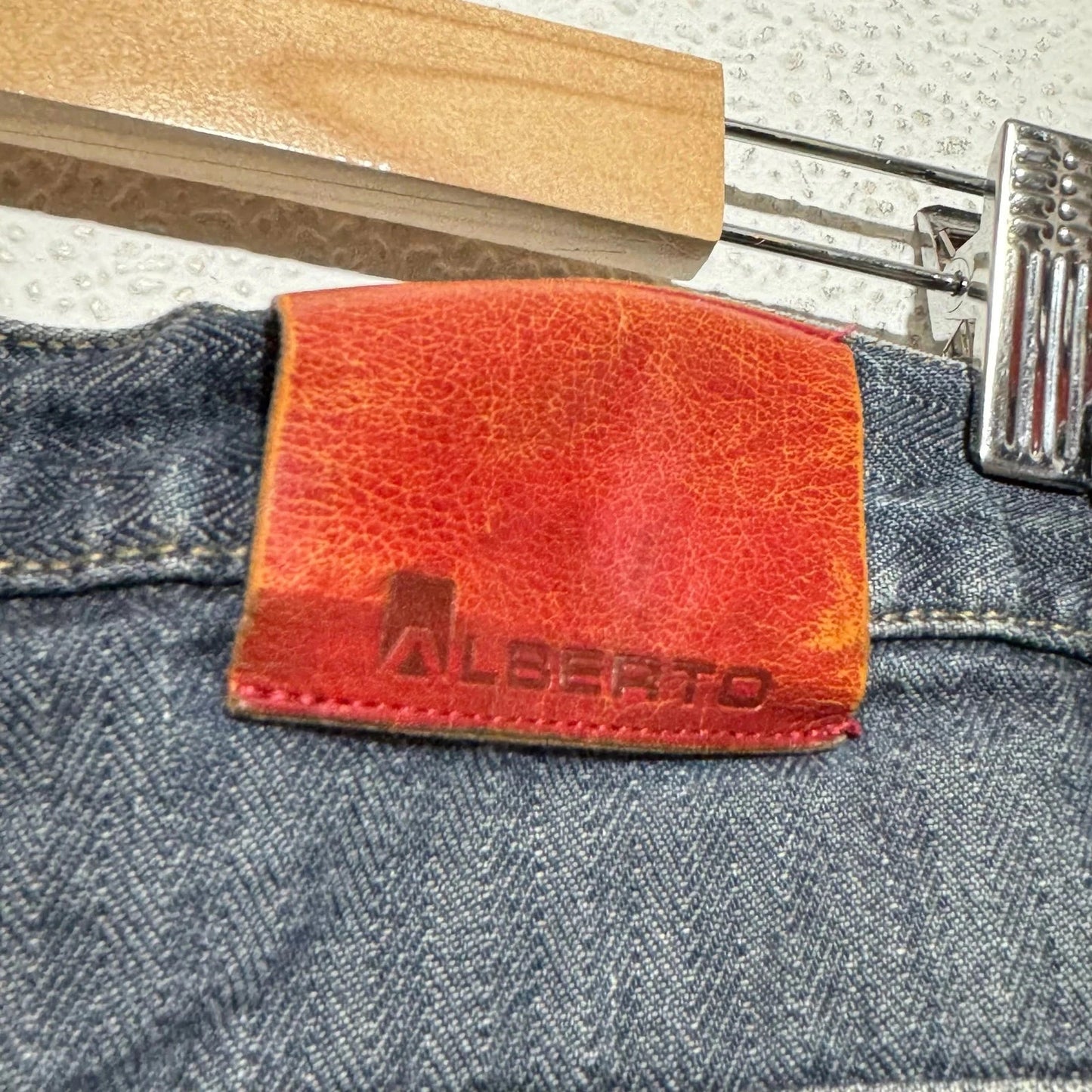 Vintage 90s Navy Alberto Jeans - 32W 32L