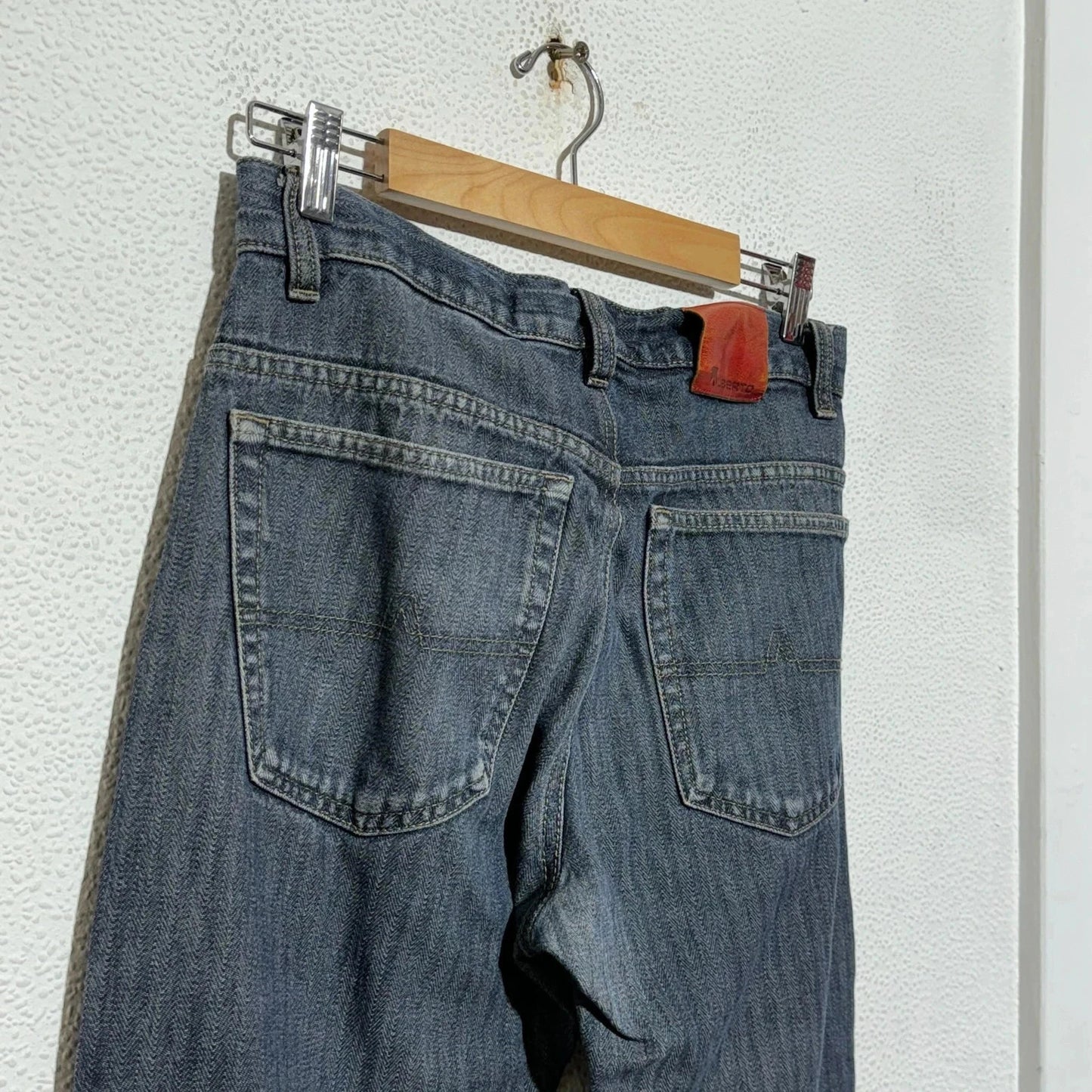 Vintage 90s Navy Alberto Jeans - 32W 32L