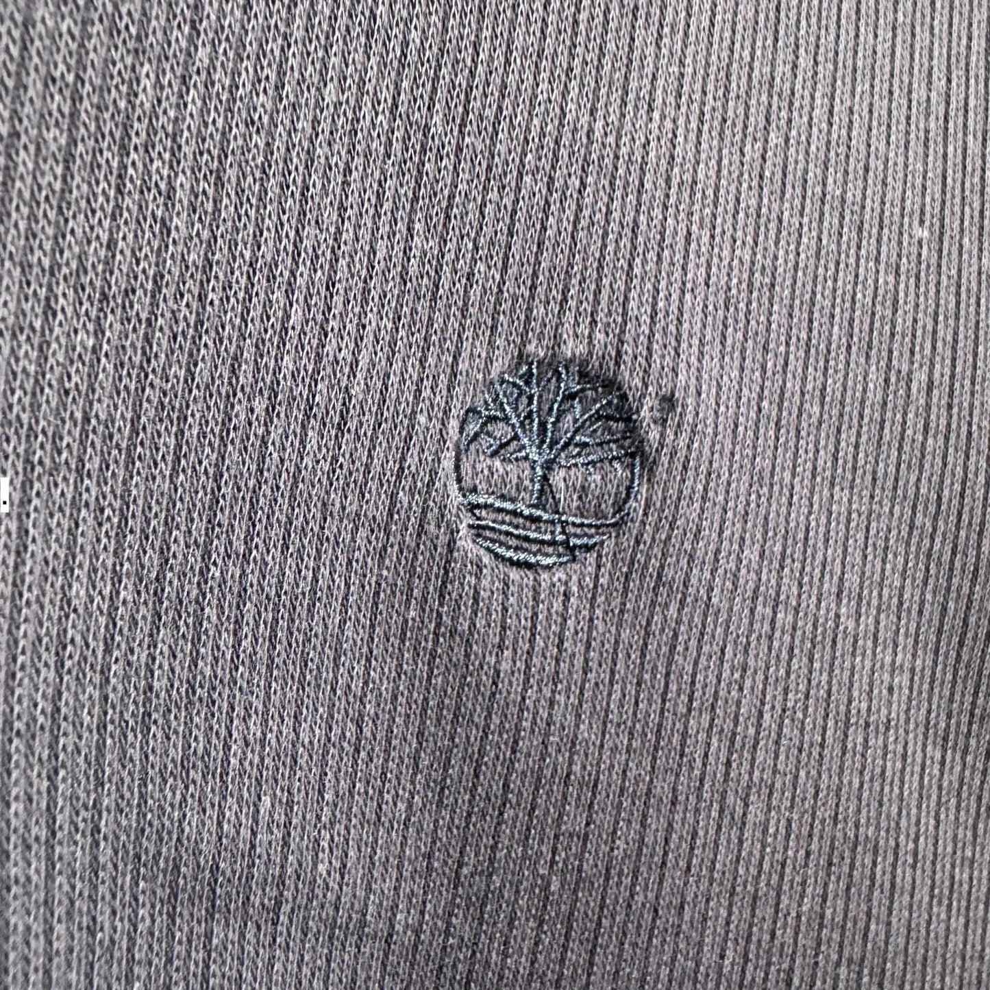 Vintage 00s Navy Timberland 1/4 Zip Sweatshirt - Large