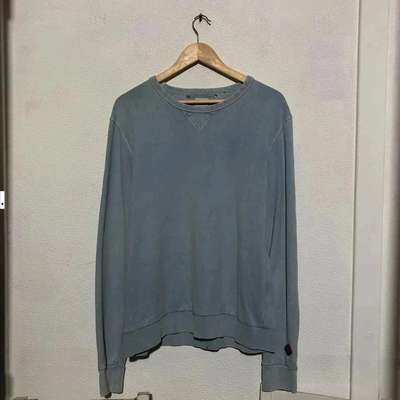 Vintage Light Blue CP Company Sweatshirt Plain - XXL