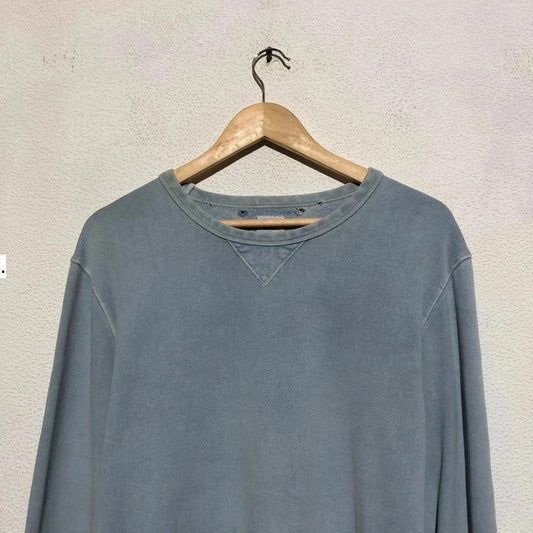 Vintage Light Blue CP Company Sweatshirt Plain - XXL