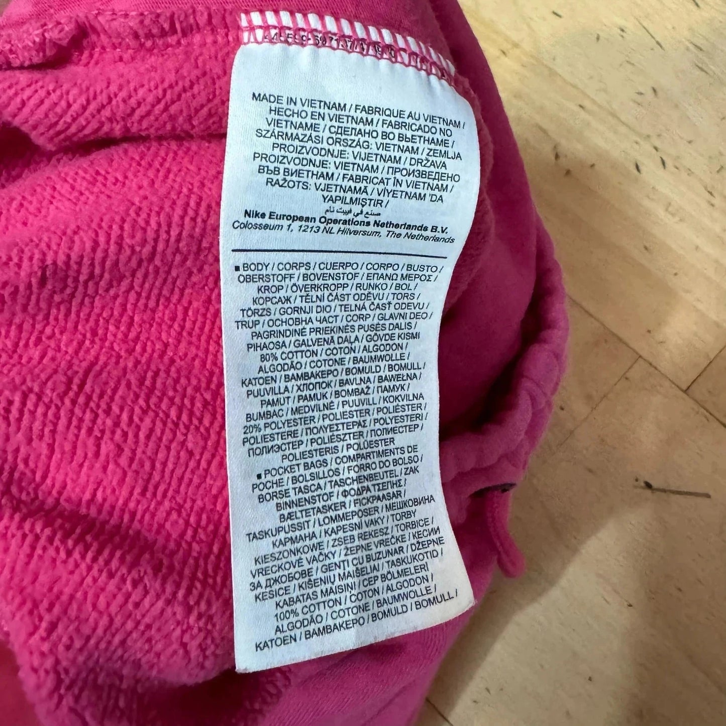 Pink Nike Jogging Bottoms - XL