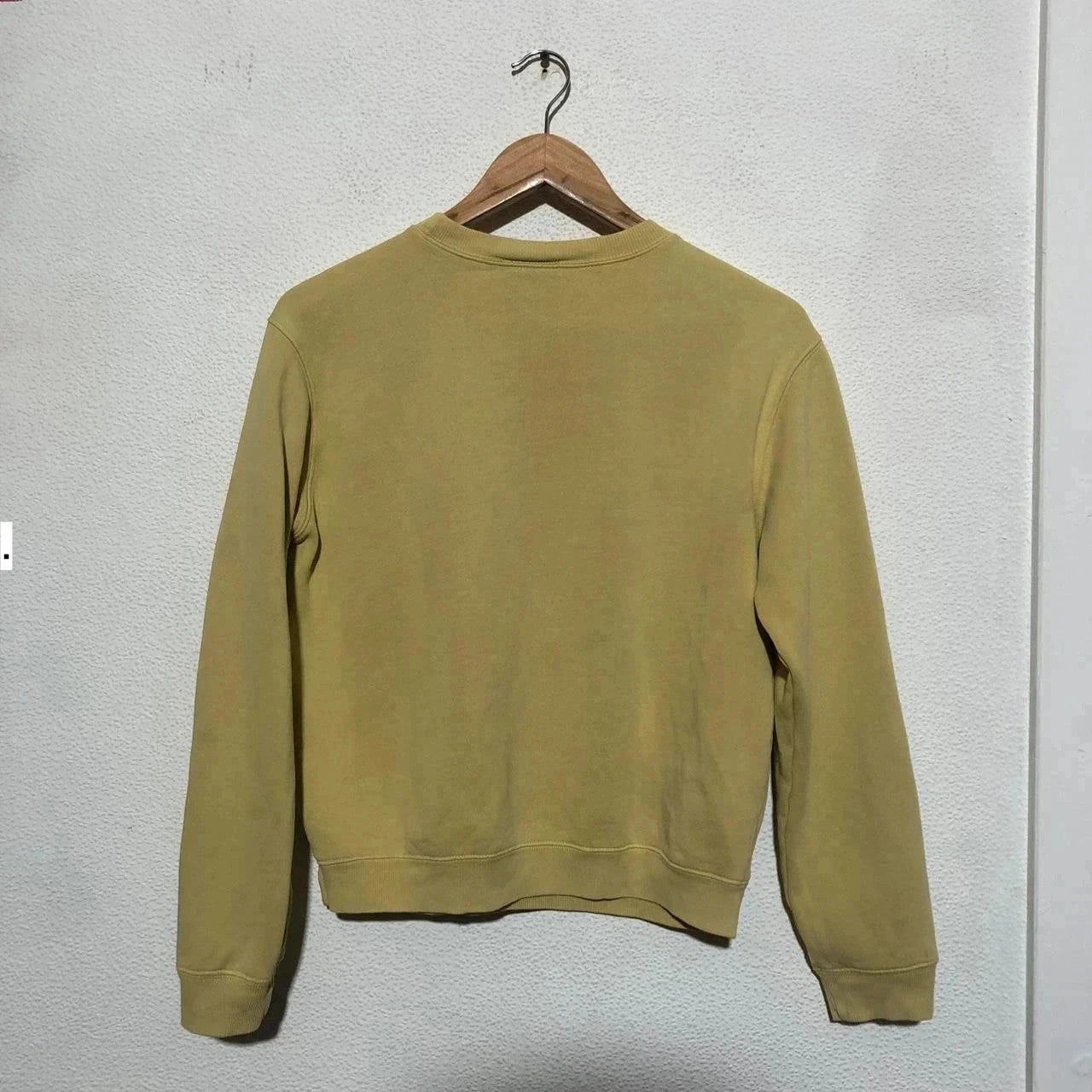 Vintage 00s Yellow Polo Ralph Lauren Sweatshirt Spellout - Women’s Medium