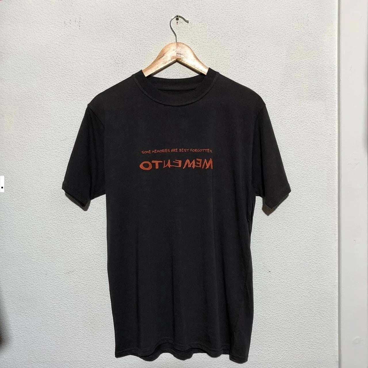 Vintage Momento Movie Promo T Shirt Dark Grey - Medium