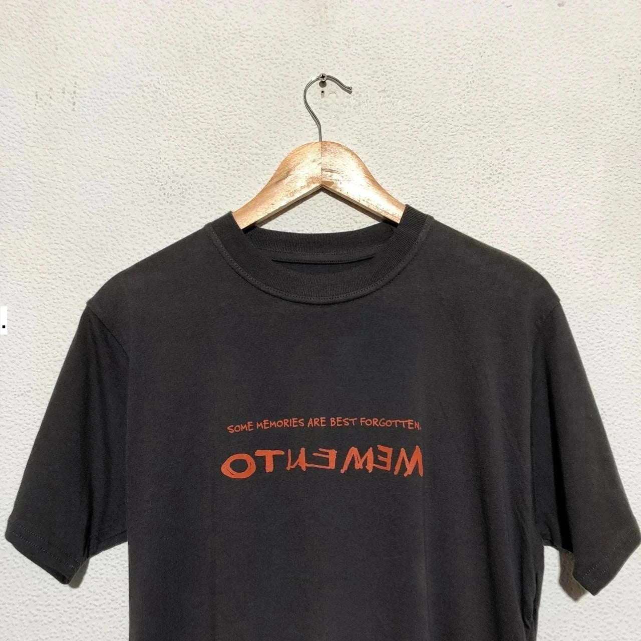 Vintage Momento Movie Promo T Shirt Dark Grey - Medium