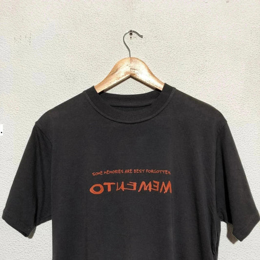 Vintage Momento Movie Promo T Shirt Dark Grey - Medium