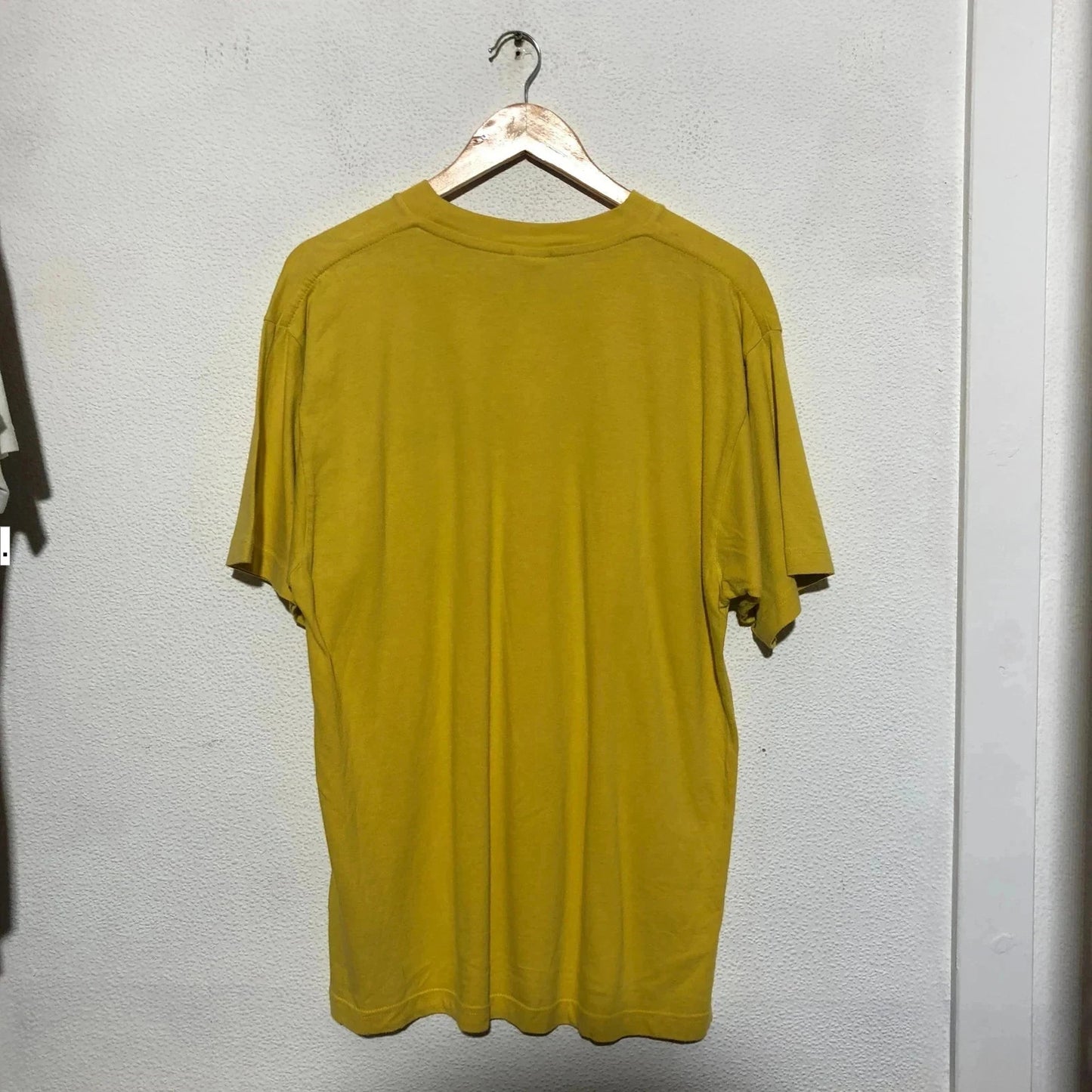 Vintage 90s Yellow Nike T Shirt - Medium