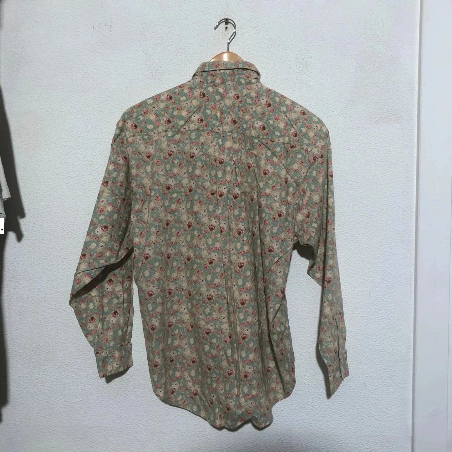 Vintage 90s Floral Patterned Nafnaf Shirt - Small