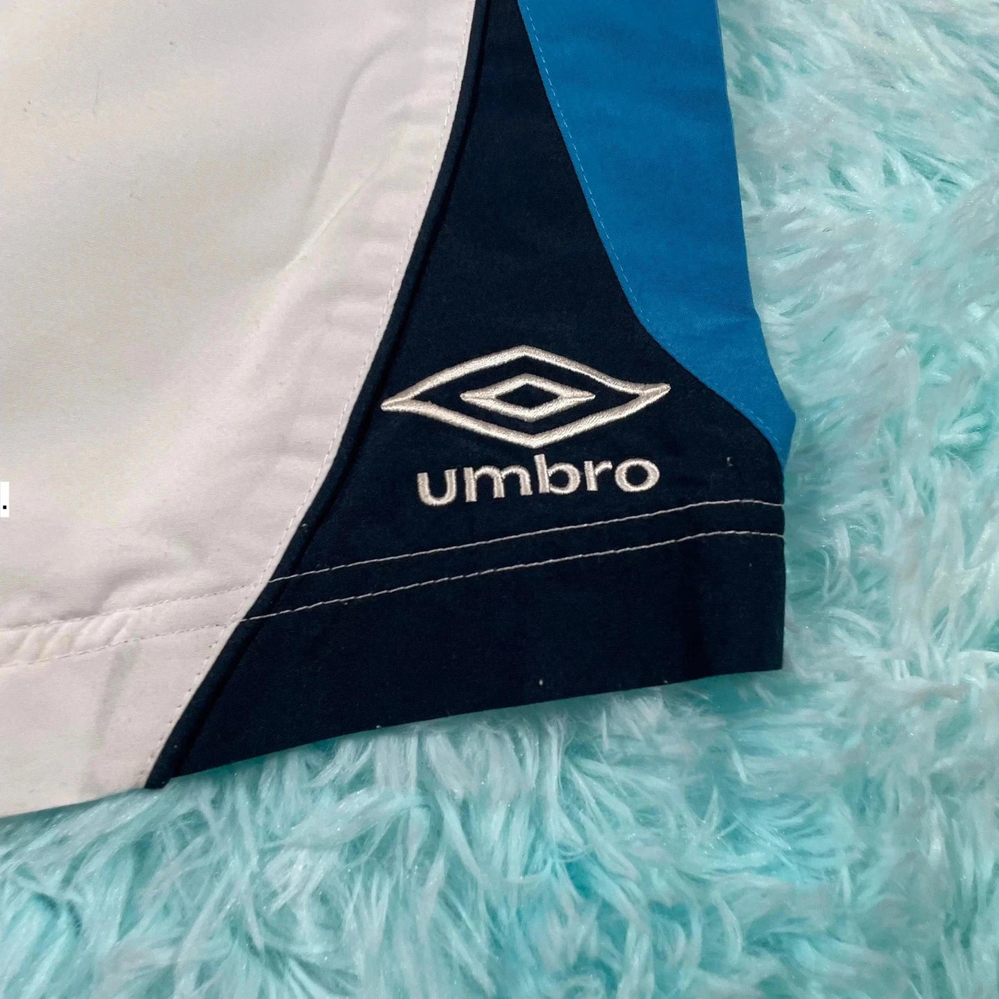 Vintage 00s White Umbro Swimming Shorts - Medium