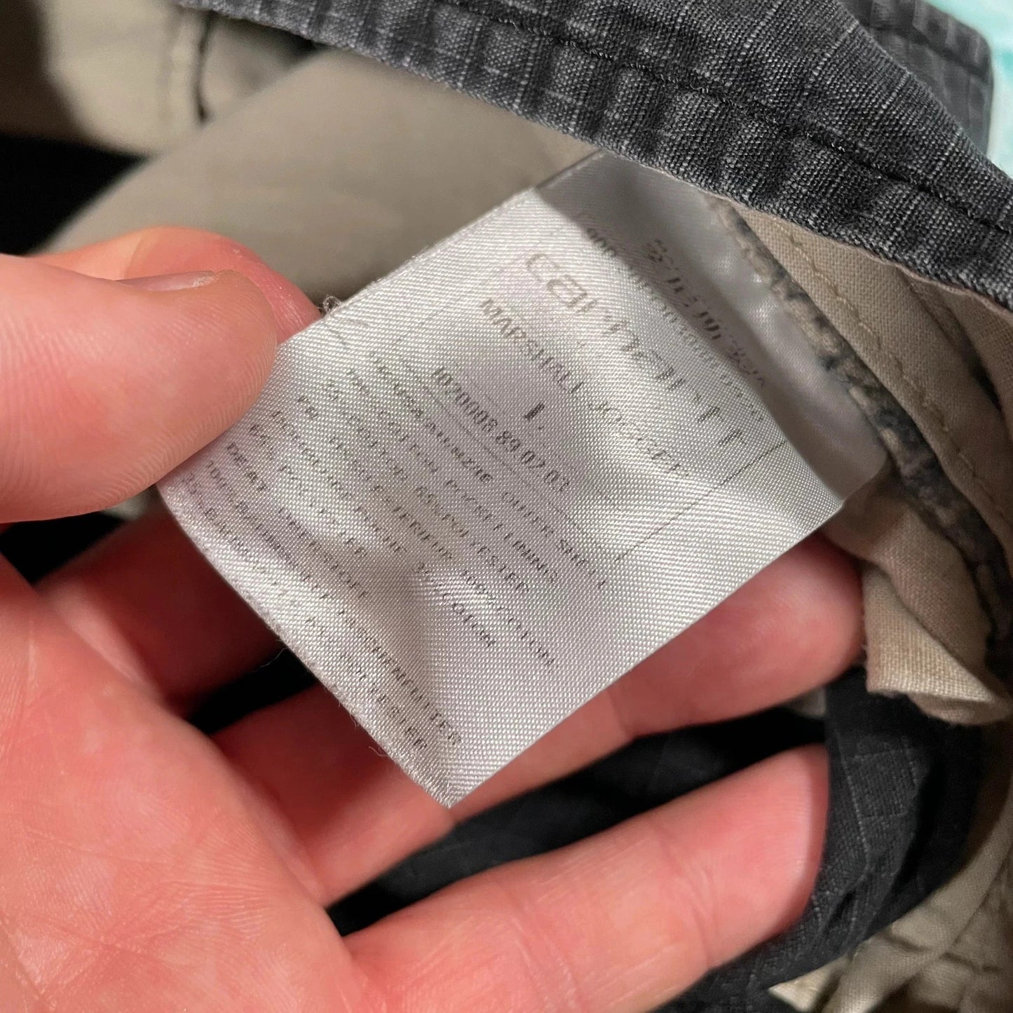 Black Carhartt WIP Ripstop Trousers - Large