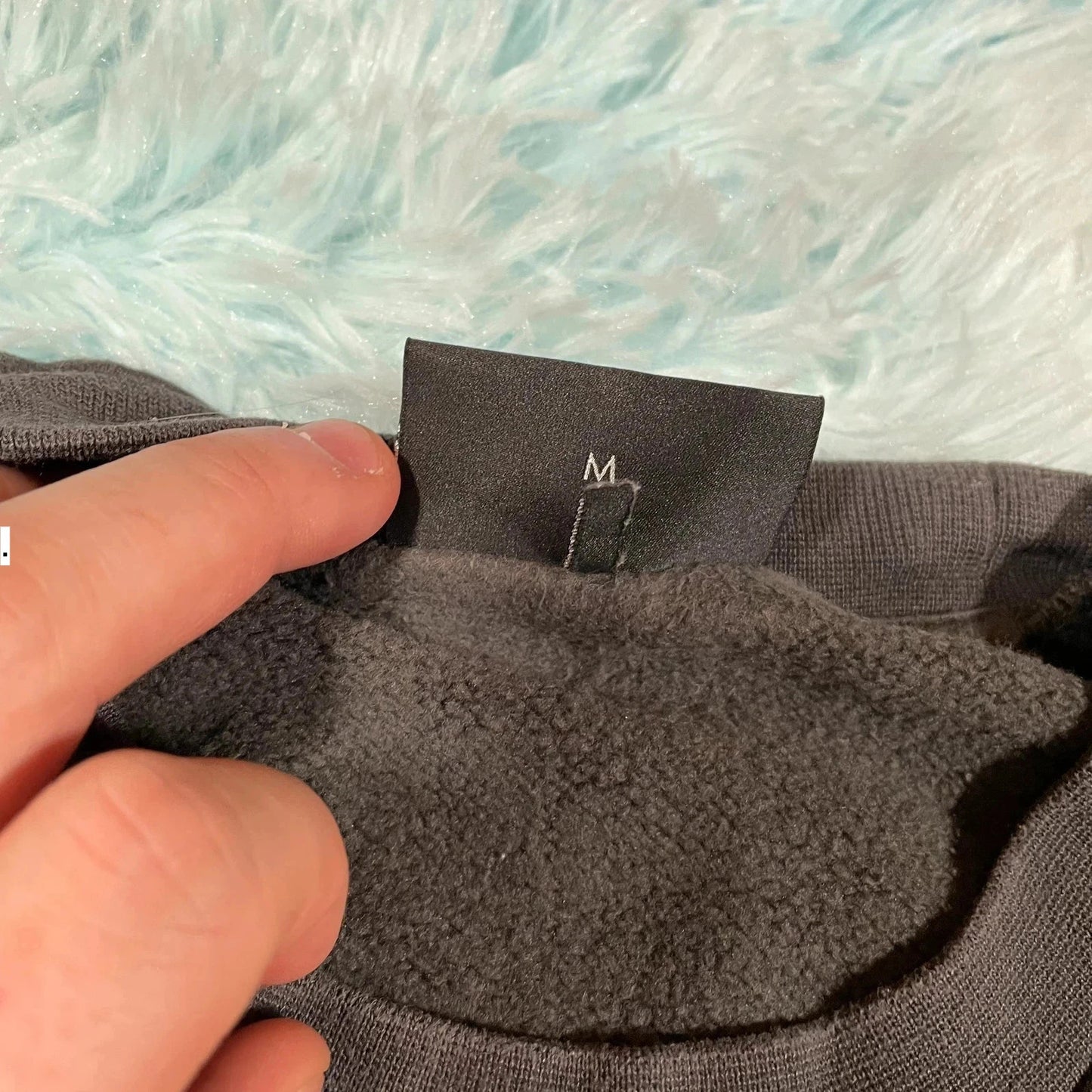 Grey Giorgio Armani Sweatshirt - Medium