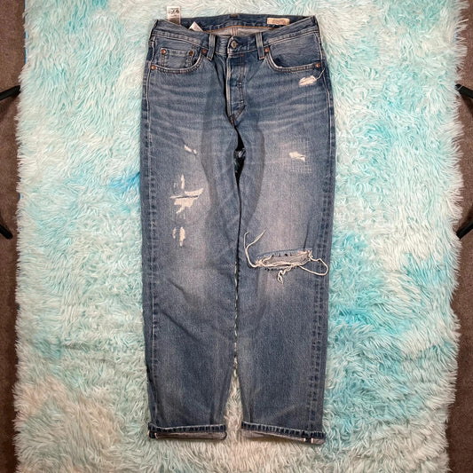Vintage Levi’s 501 Selvedge Jeans Straight Leg - 28W 30L