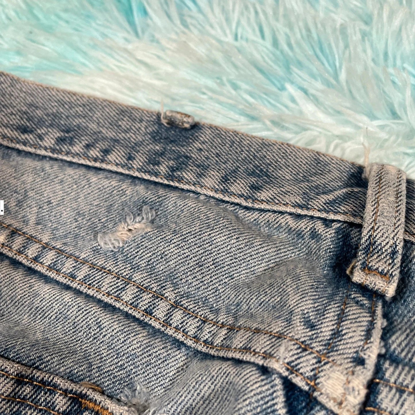 Vintage 00s Blue Wrangler Jeans Straight Leg - 34W 29L