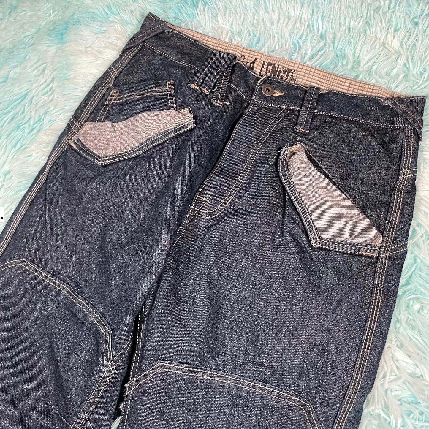 Vintage Y2K Denim Shorts Jorts -30W