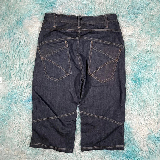 Vintage Y2K Denim Shorts Jorts -30W