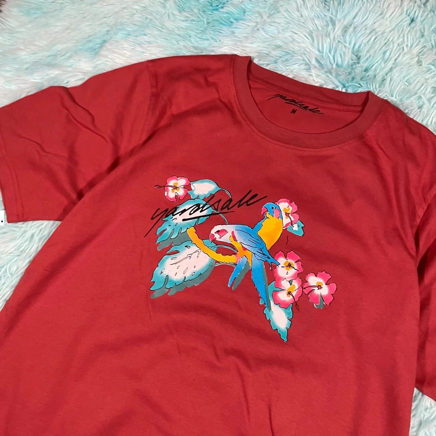 Red Yardsale Graphic T Shirt - Medium