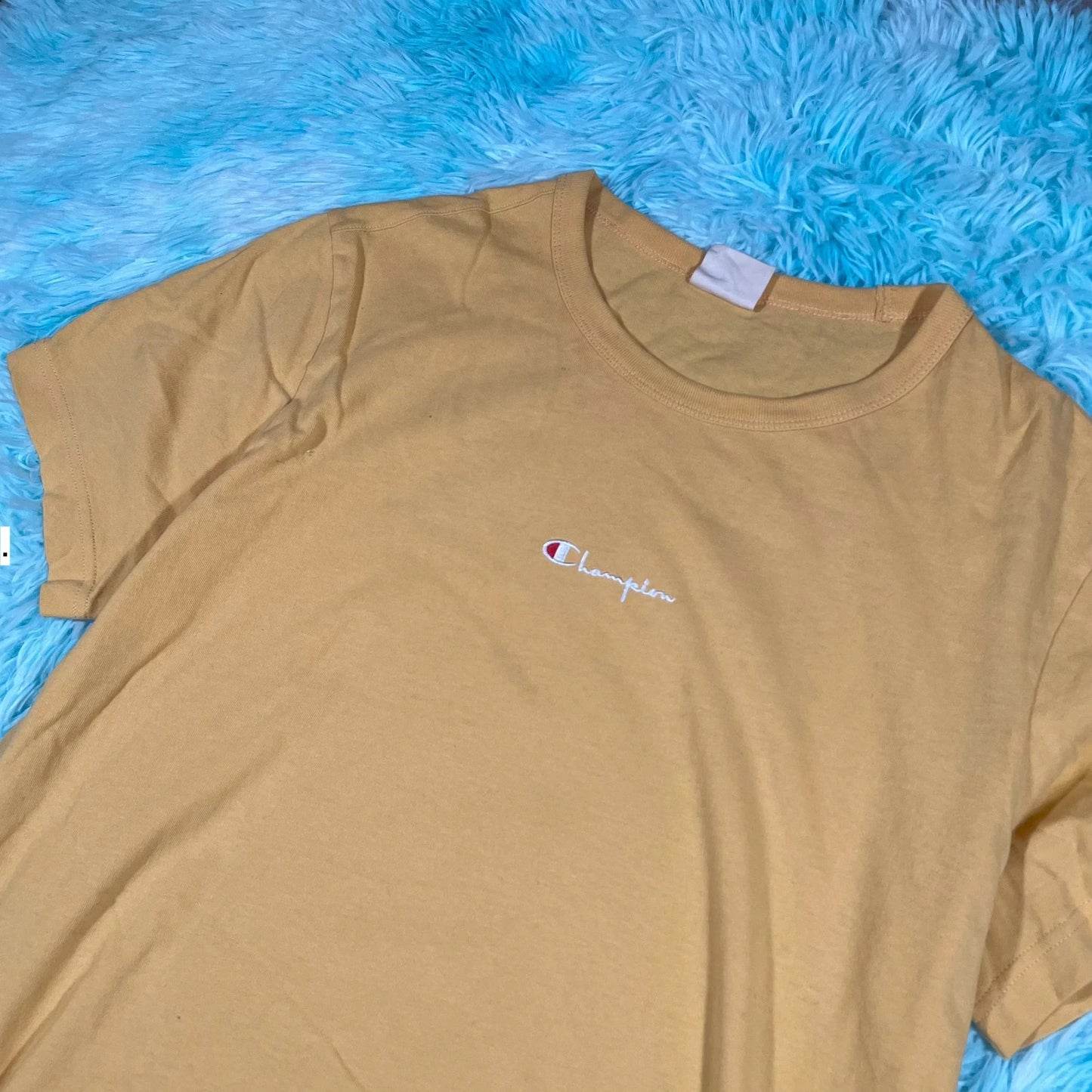 Mustard yellow Champion T Shirt - Medium
