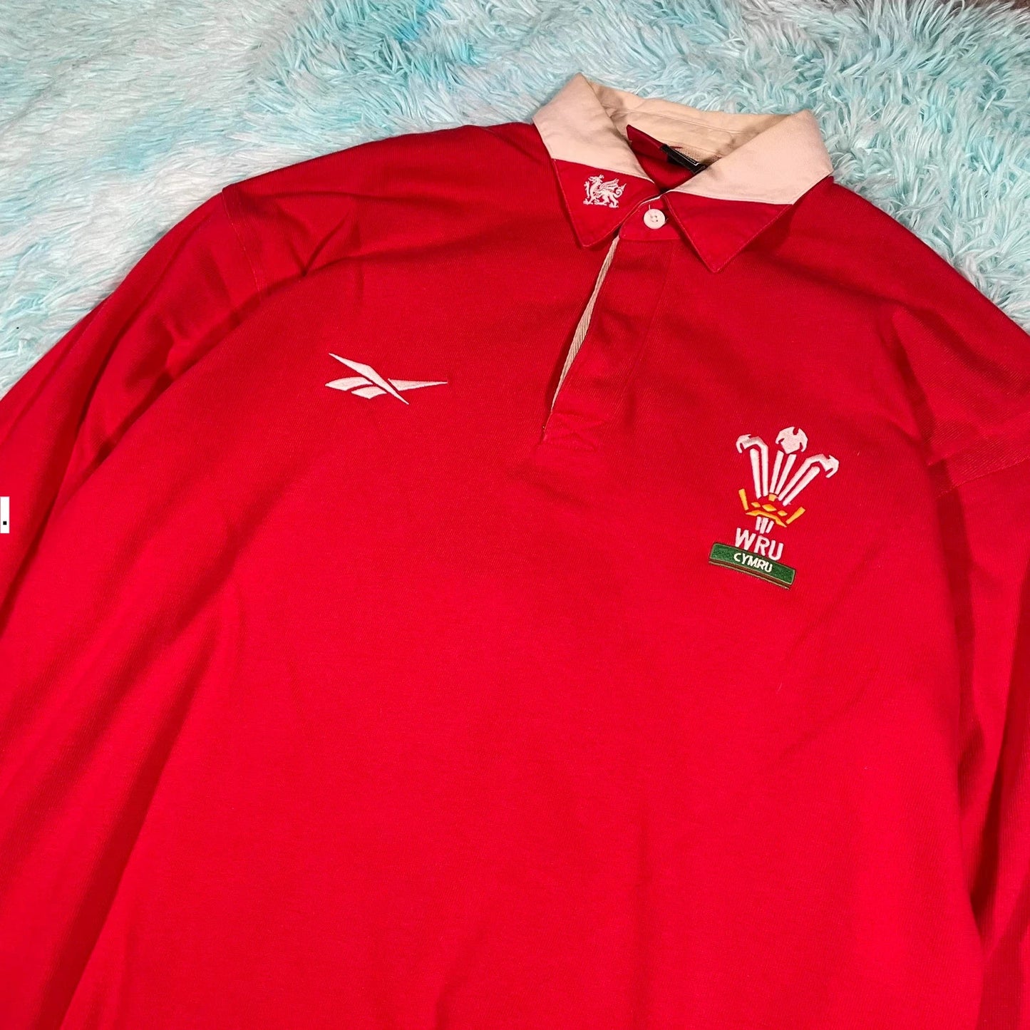 Vintage 1999-2000 Wales Rugby Shirt Reebok - Medium