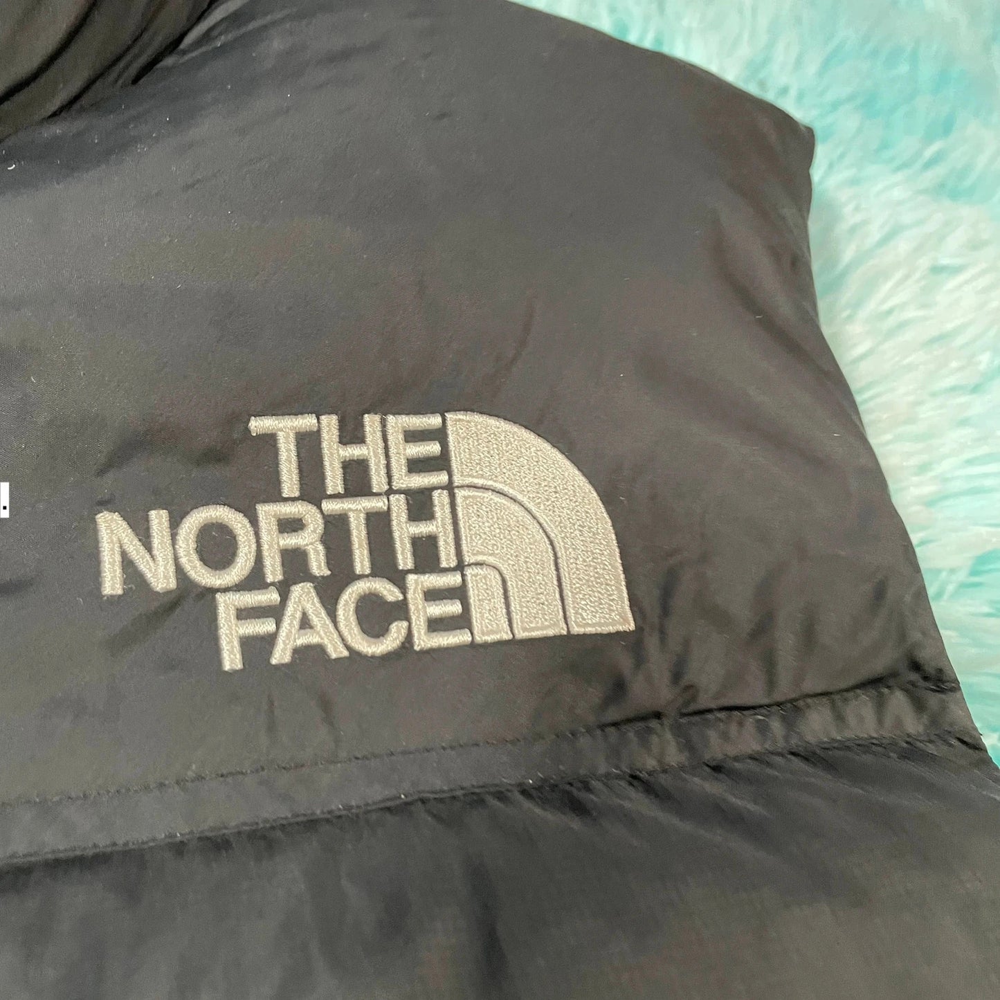 Black The North Face Puffer Jacket Gilet - Medium
