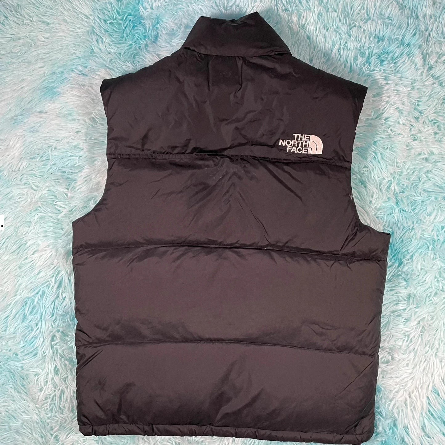 Black The North Face Puffer Jacket Gilet - Medium
