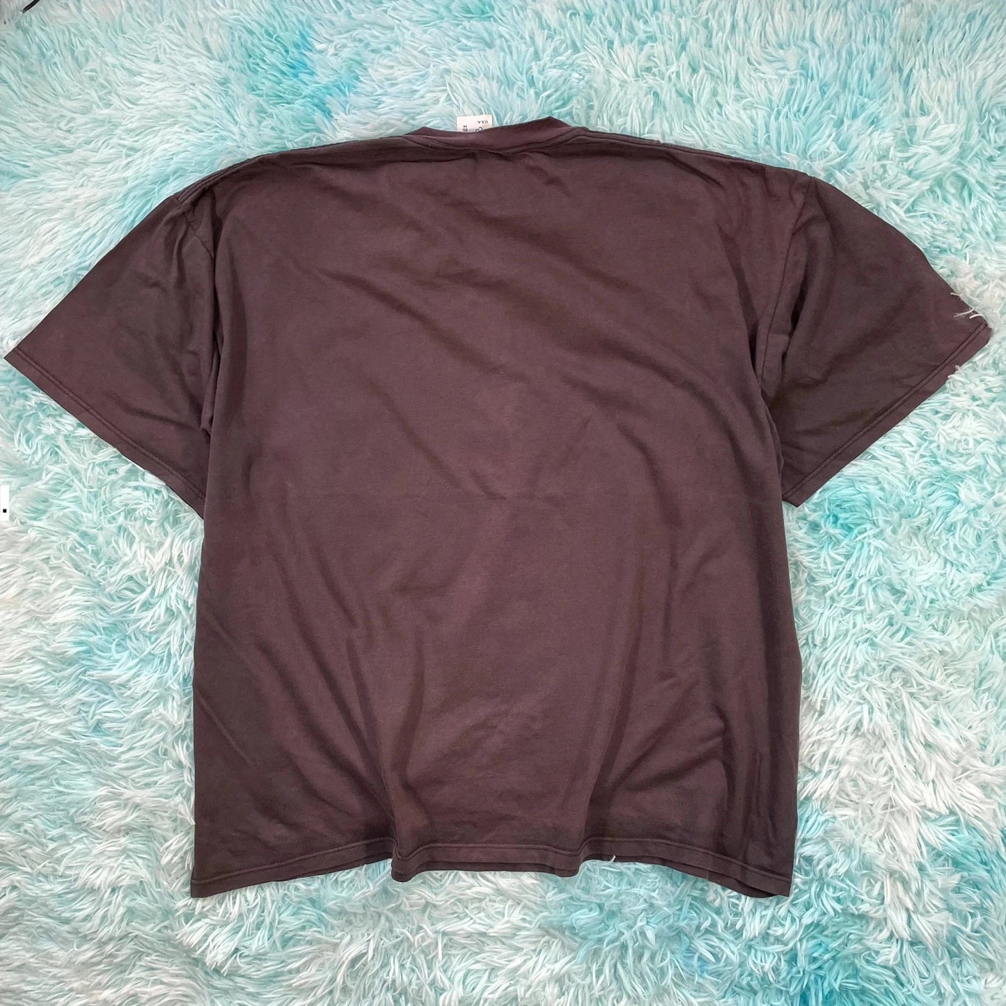 Vintage 90s Faded Black Jerzees Blank T Shirt - XL