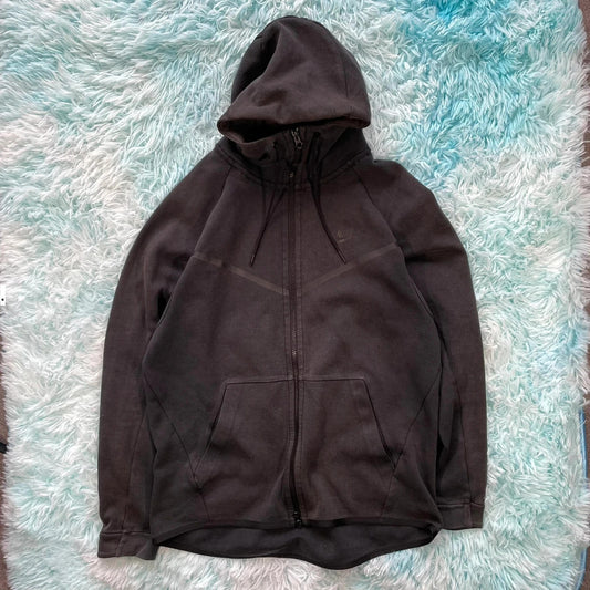 Black Nike Tech Fleece Hoodie - Medium