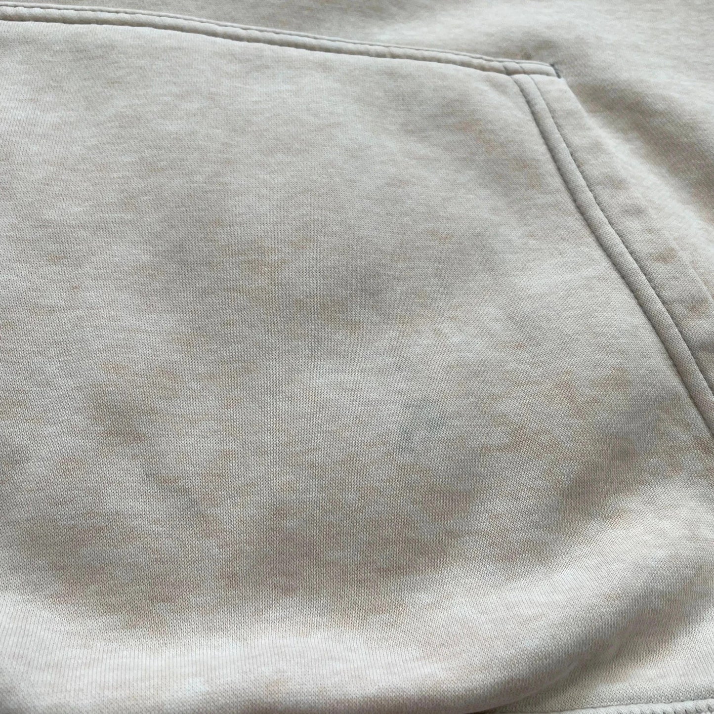 Light Rose Pink Nike Club Hoodie Spellout - Large