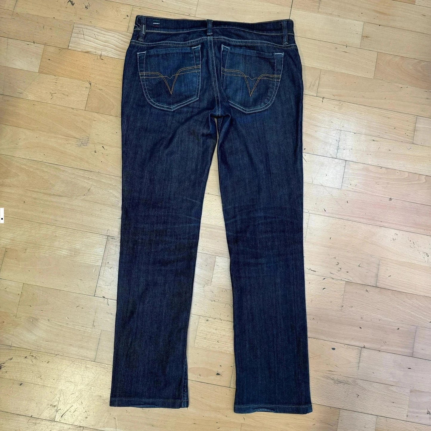 Vintage Navy Diesel Jeans Liv Taper - 27W 30L