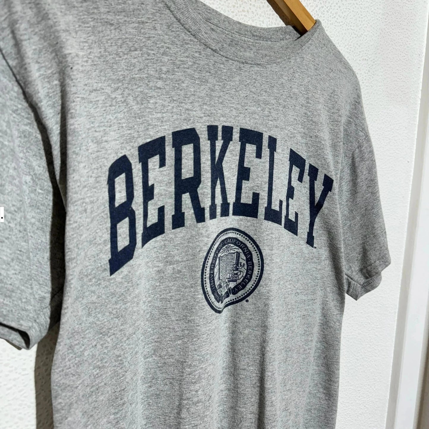 Grey Champion T Shirt Berkeley University Print - Medium