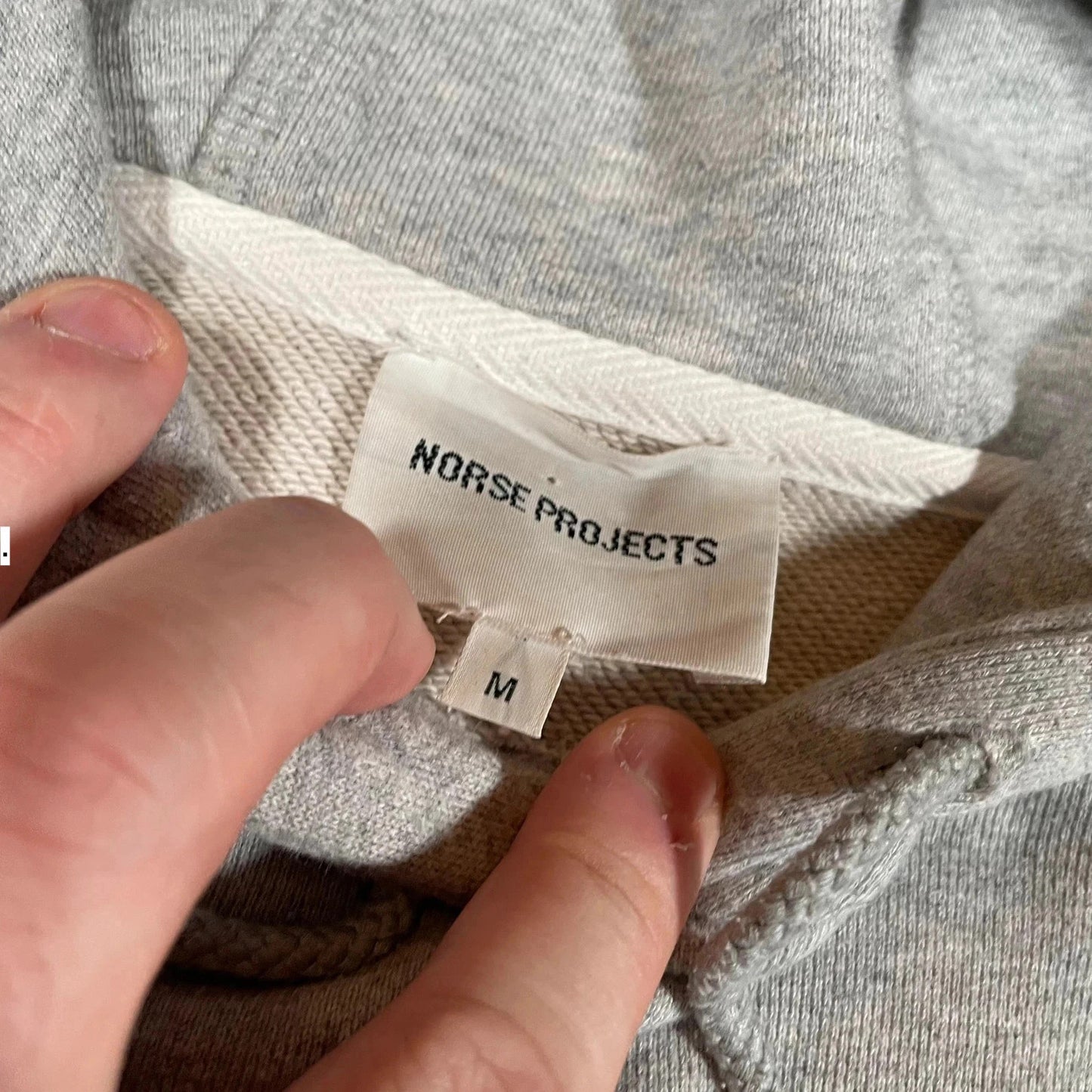 Grey Norse Projects Hoodie Plain - Medium