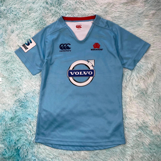 Blue Waratahs Rugby Shirt Canterbury - Size 12