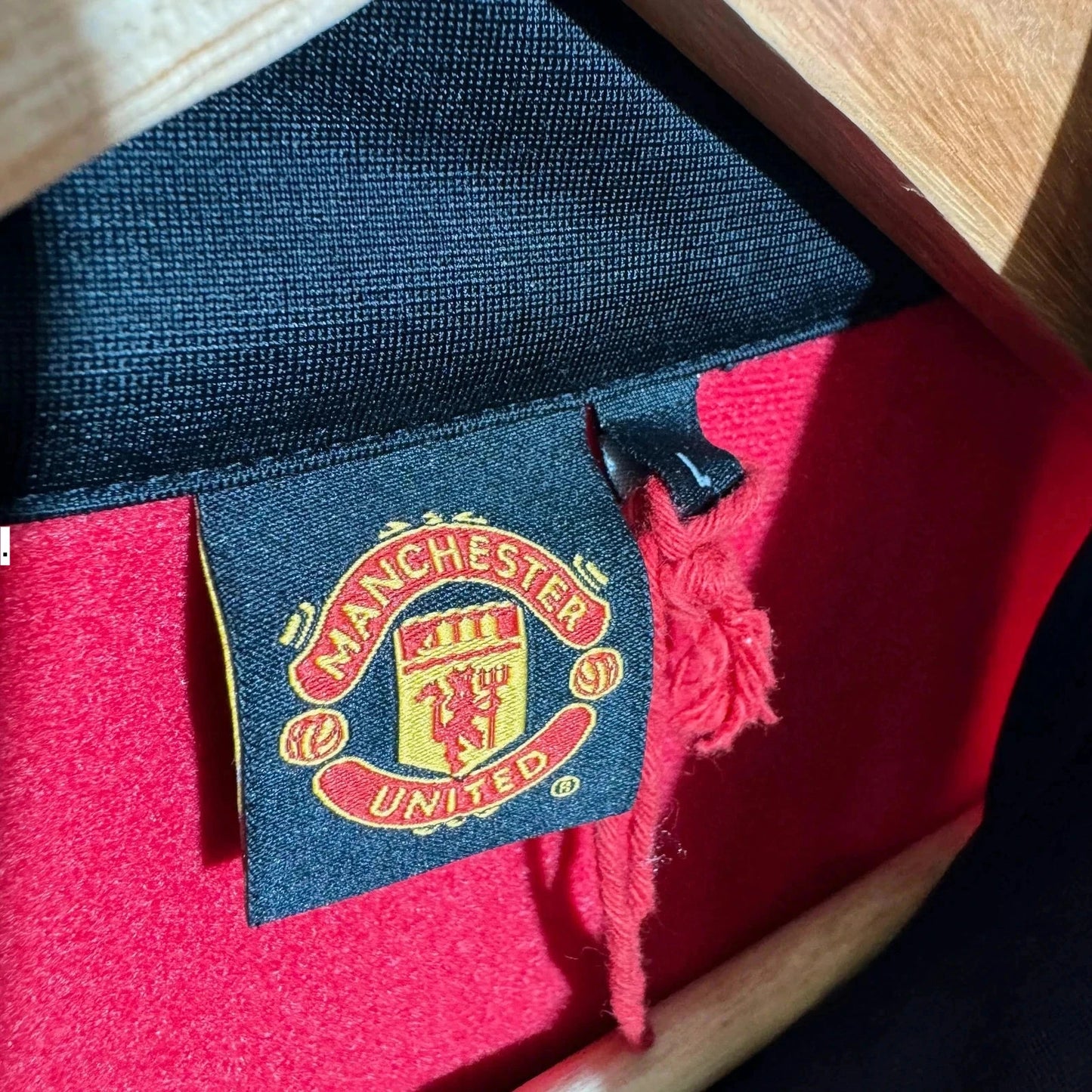 Black & Red Manchester United Jacket - Large