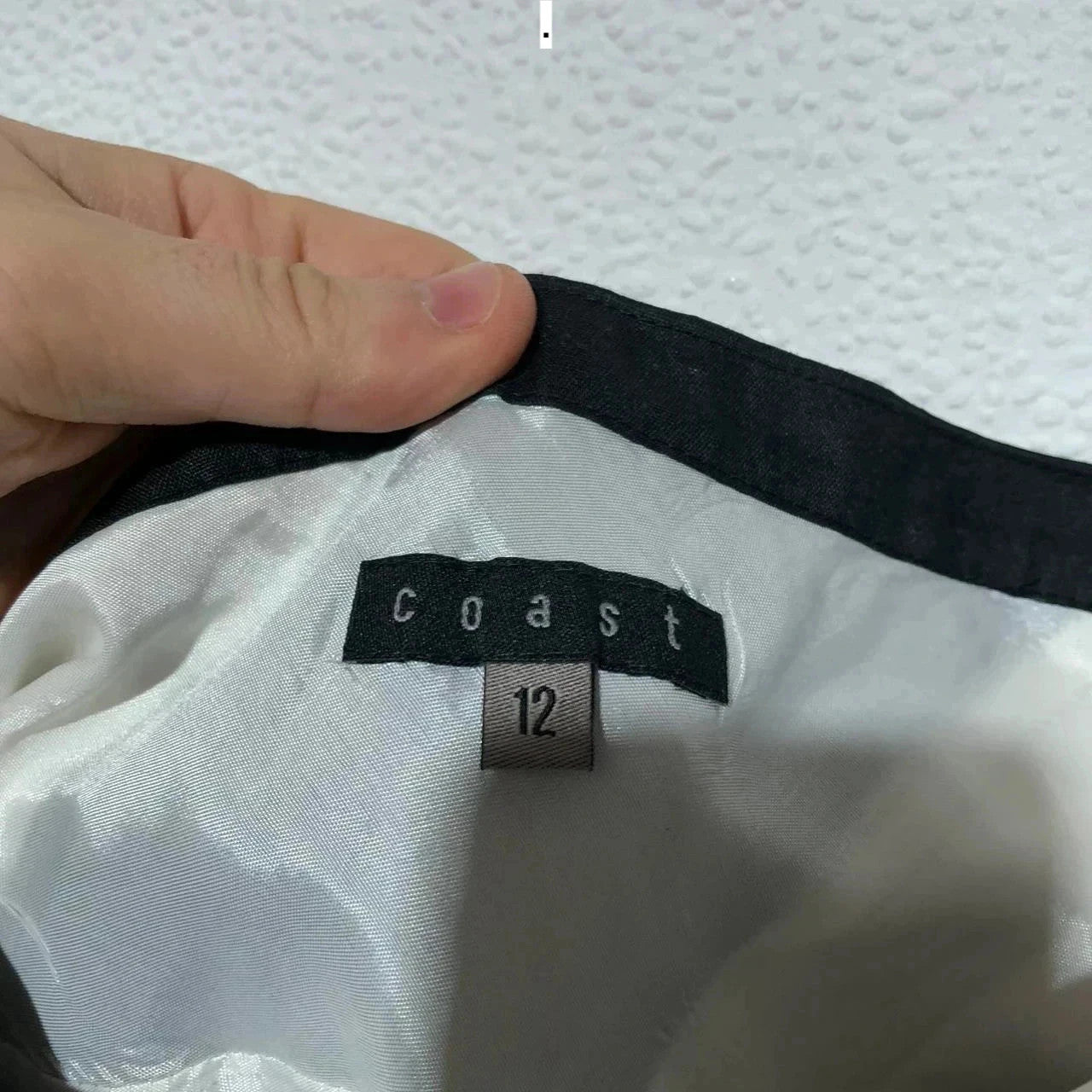 Vintage y2k white and black Coast Dress - Size 12