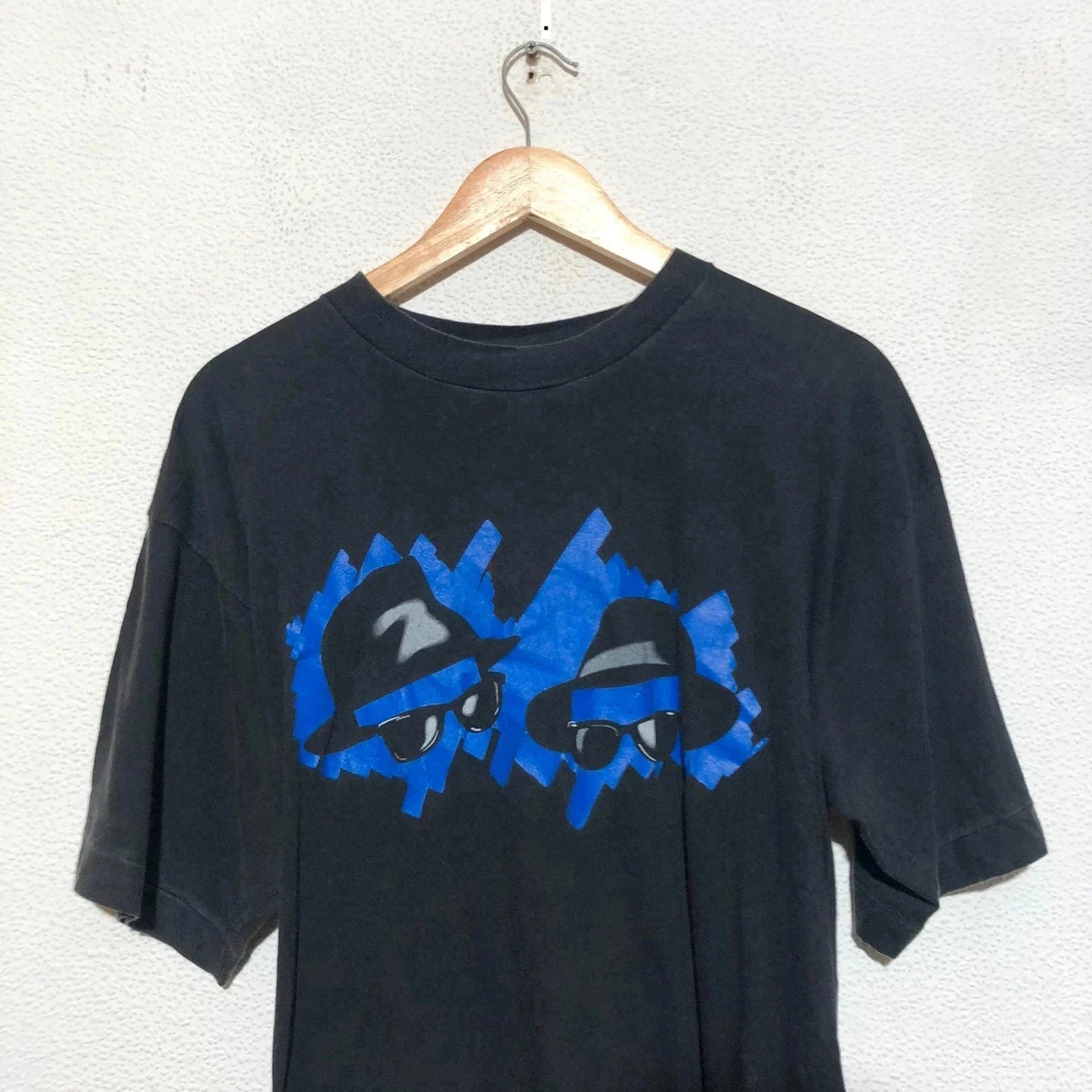 Vintage 90s Black Blues Brothers T Shirt - Large