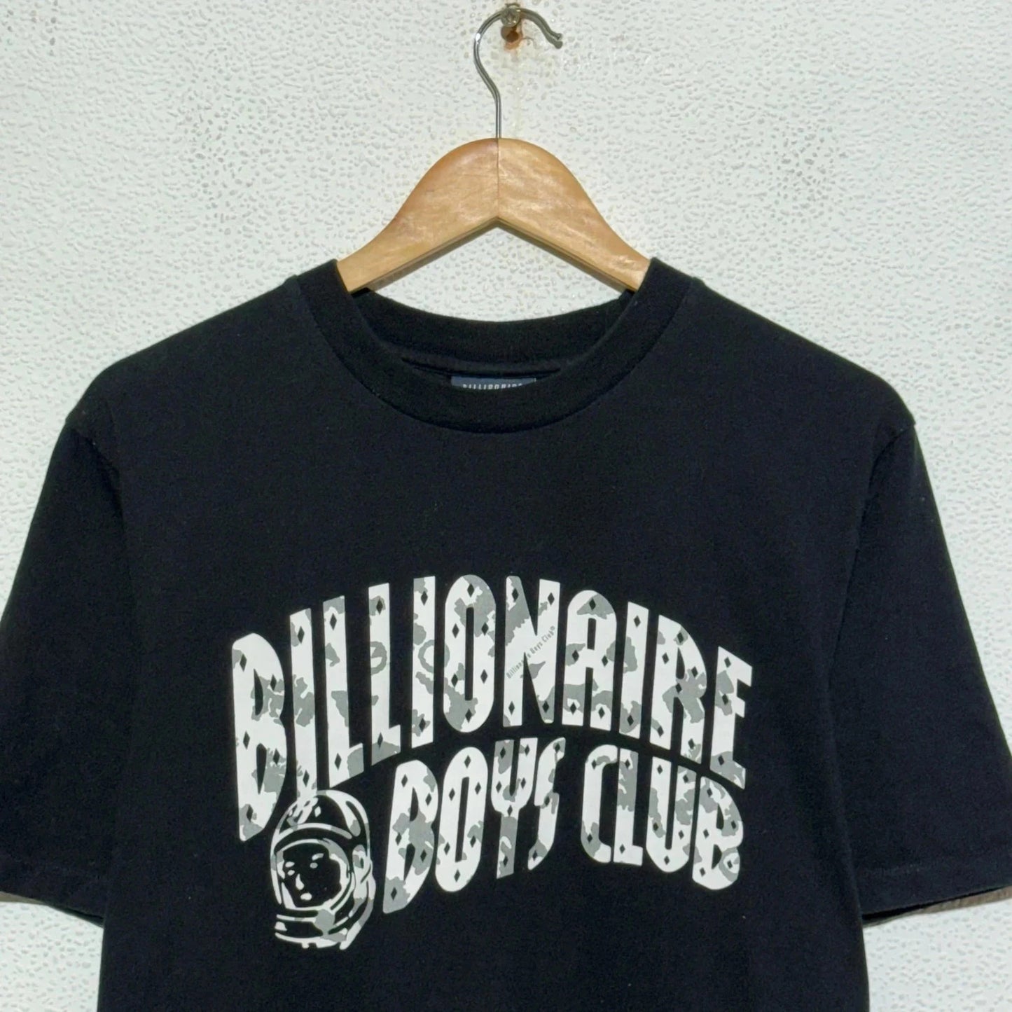 Black Billionaire Boys Club T Shirt Spellout - Medium