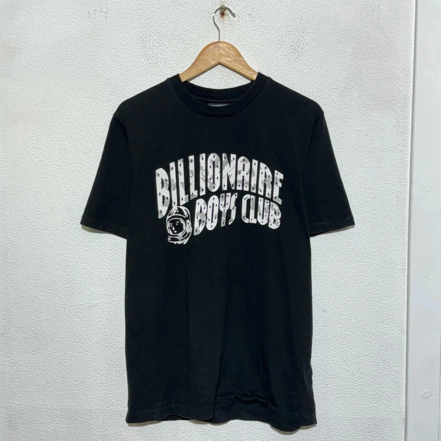 Black Billionaire Boys Club T Shirt Spellout - Medium
