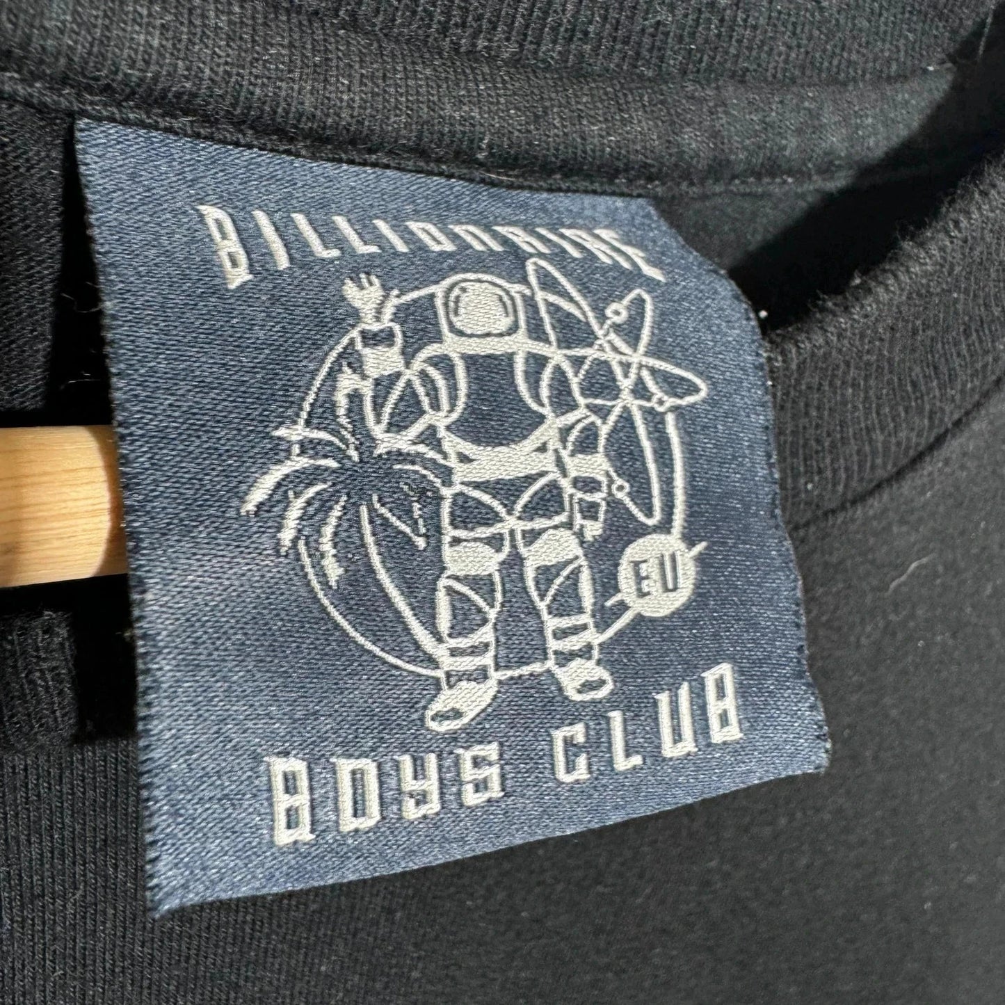 Black Billionaire Boys Club T Shirt Spellout - Medium
