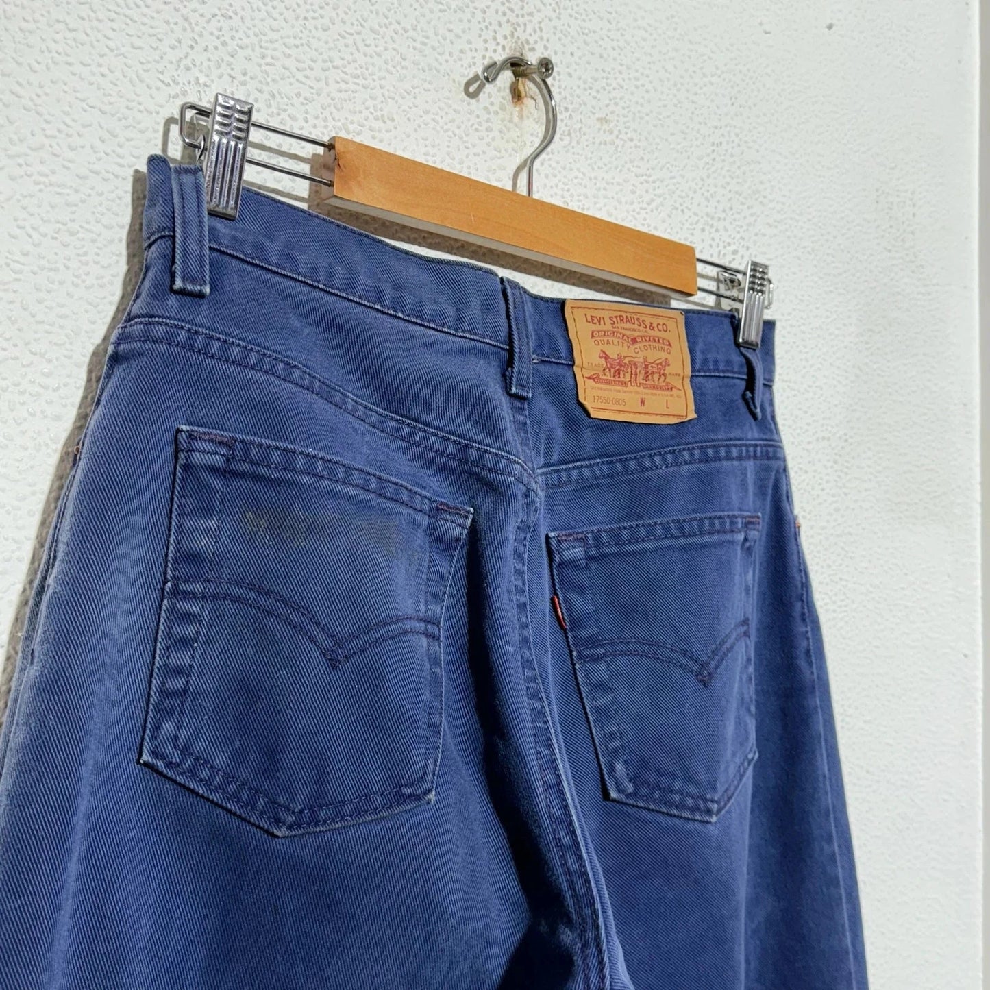 Vintage 90s Navy Levi’s Trousers - Size 10