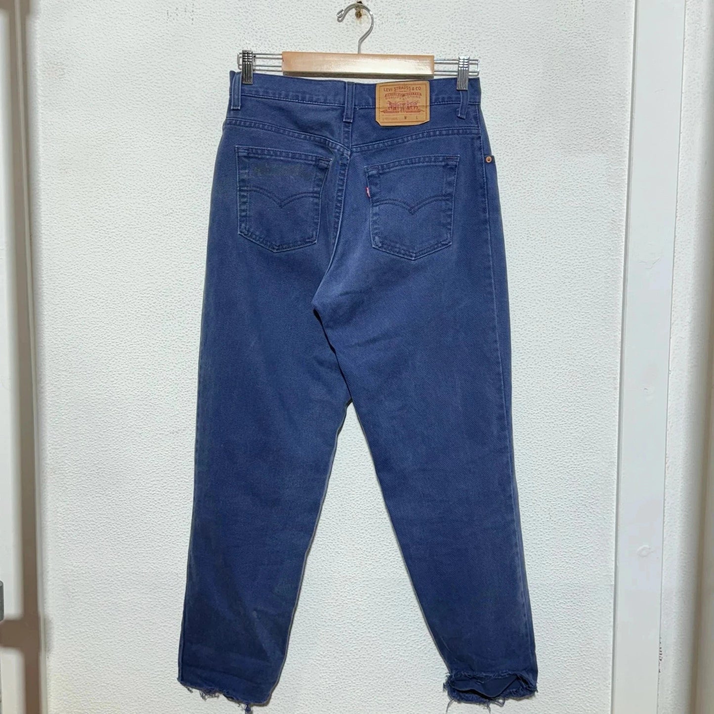 Vintage 90s Navy Levi’s Trousers - Size 10