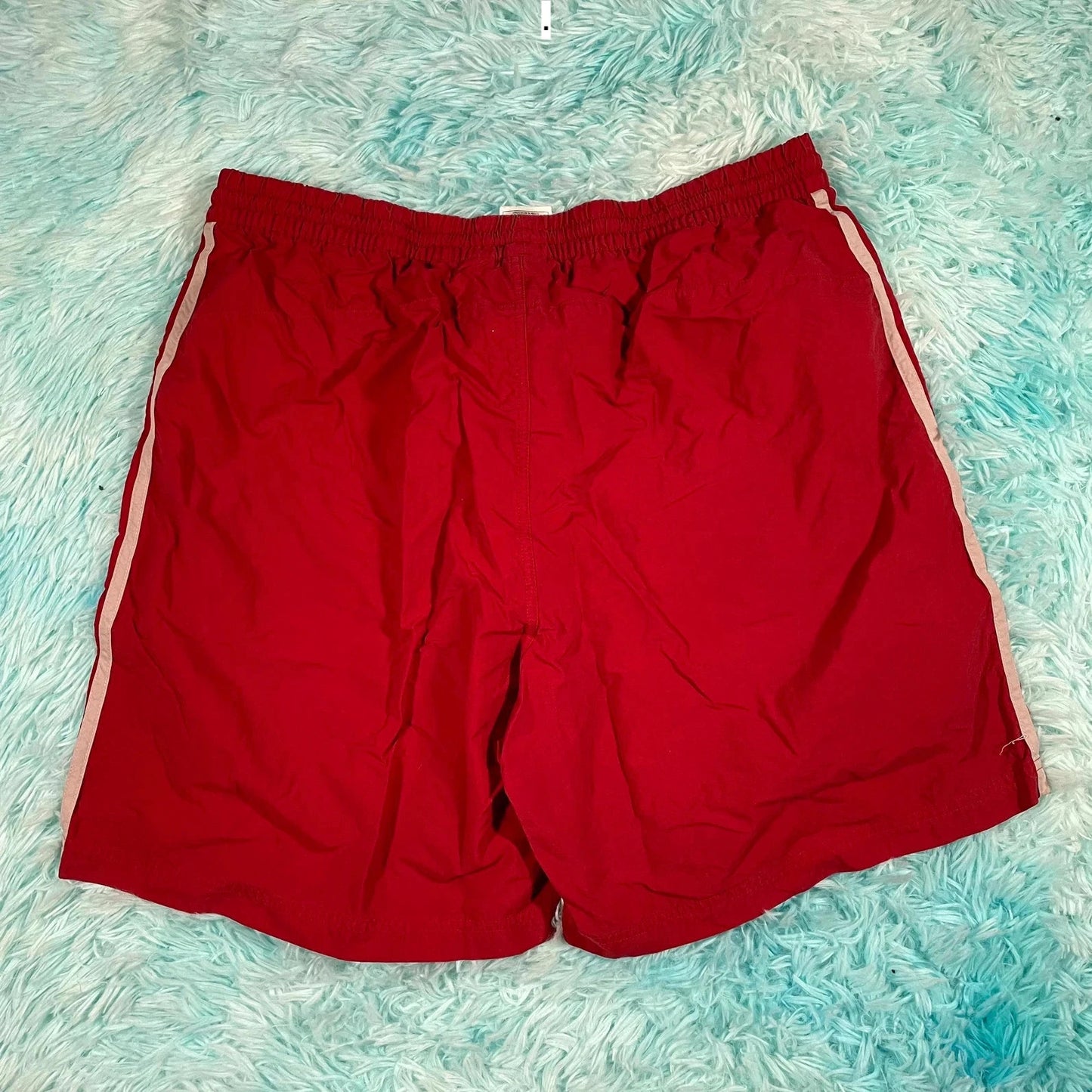 Vintage 00s Red Adidas Running Shorts - XL