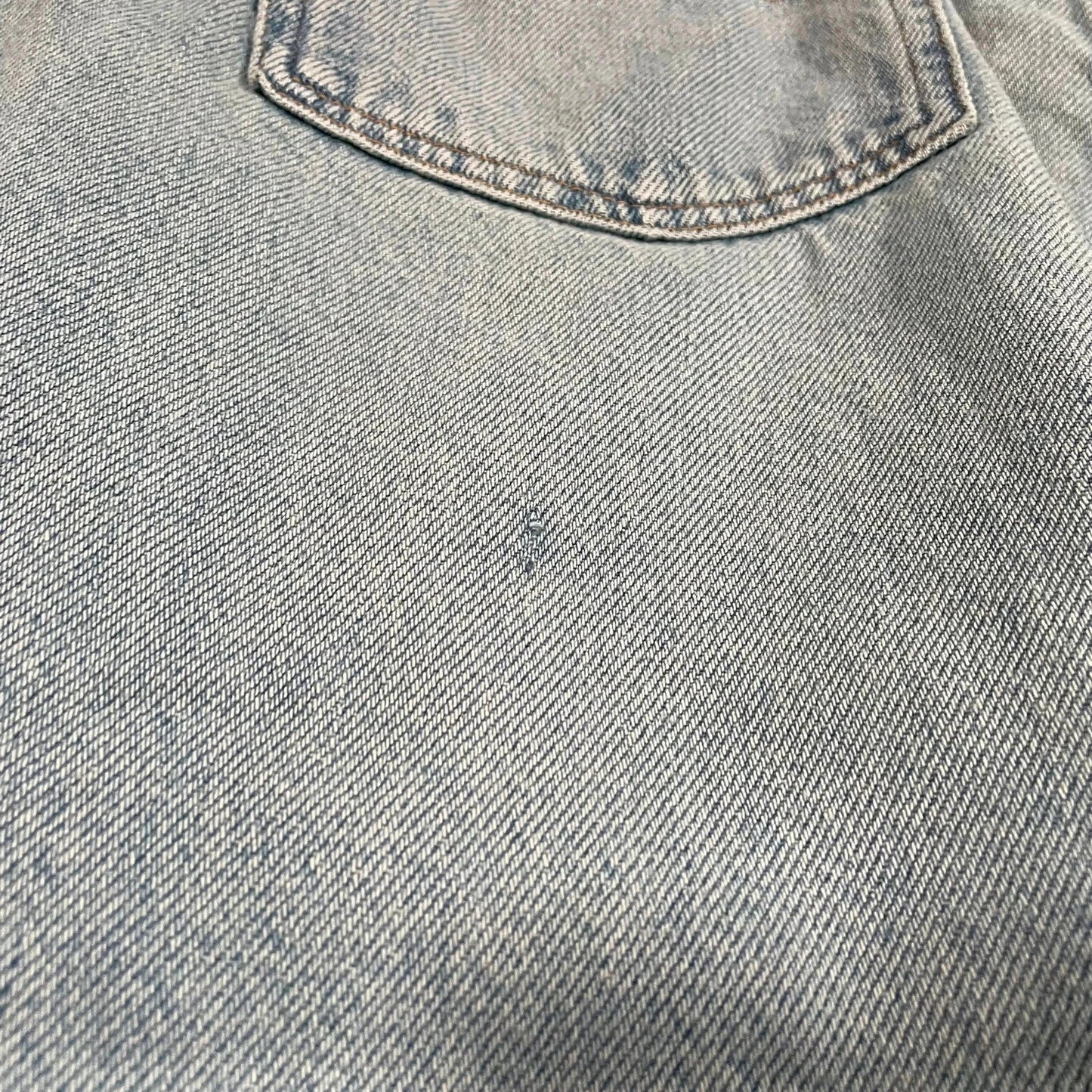 Blue Tommy Jeans Slim Boyfriend Cropped Jeans Taped - 30W 30L