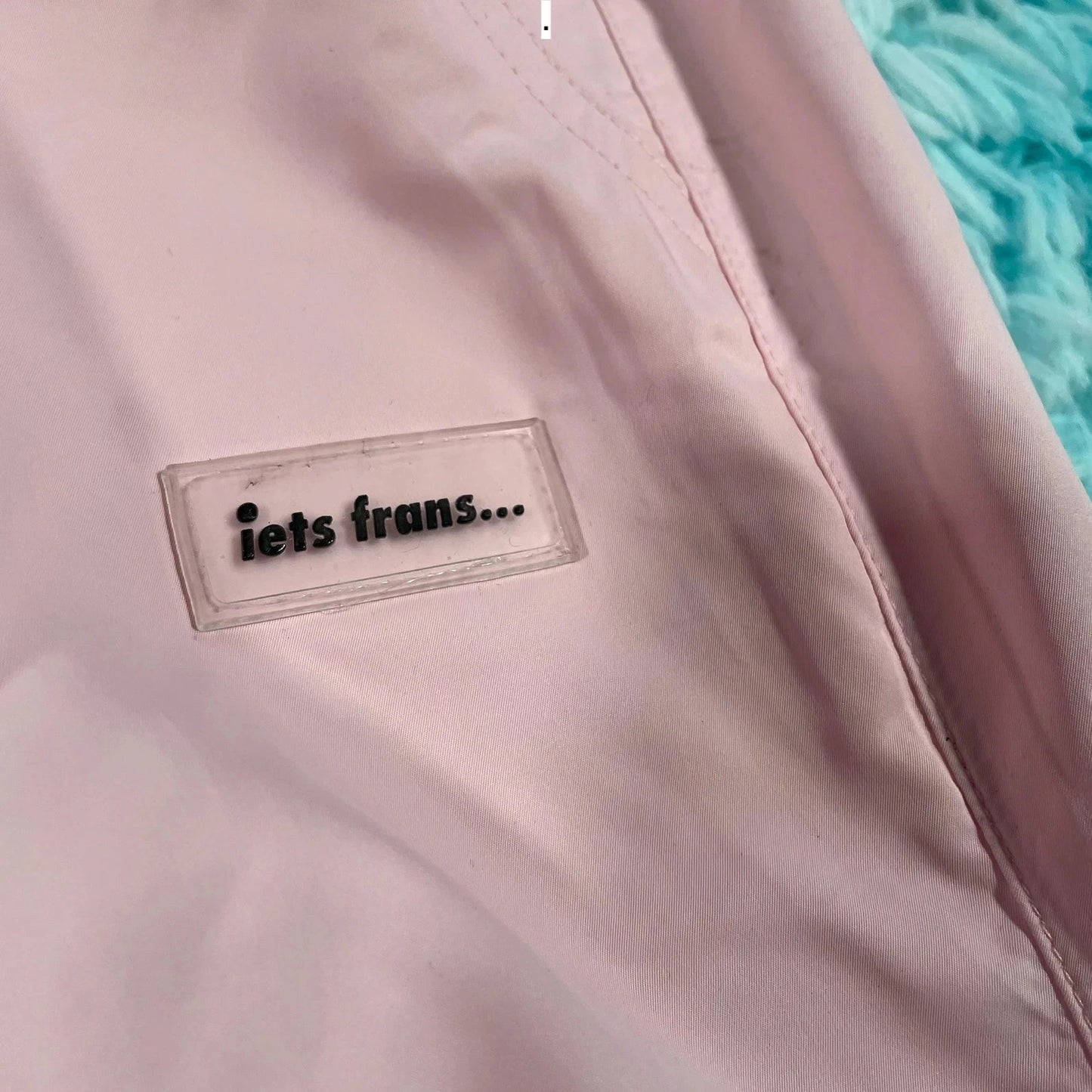 Pink iets frans Baggy Parachute Pants Urban Outfitters - Small