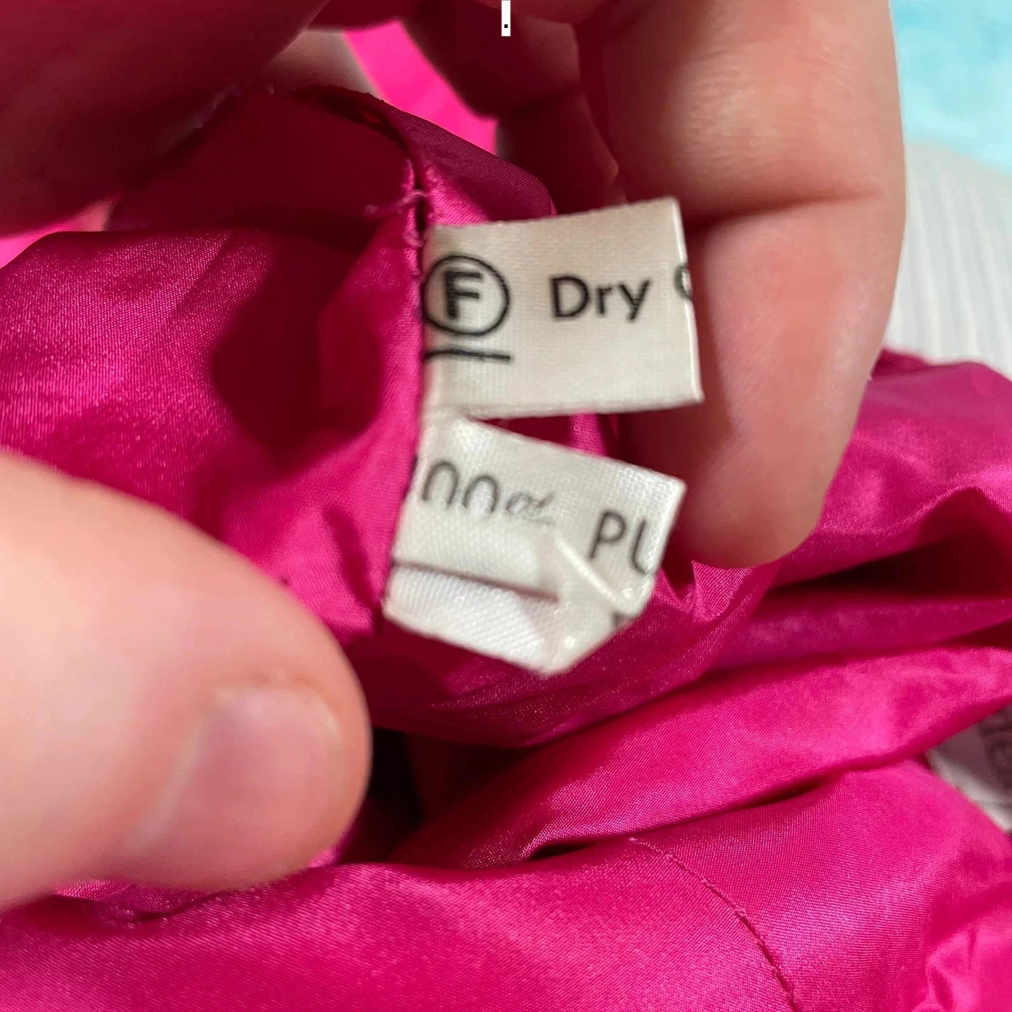 Vintage 80s Pink Jan Vanvelden Ball Gown Dress -