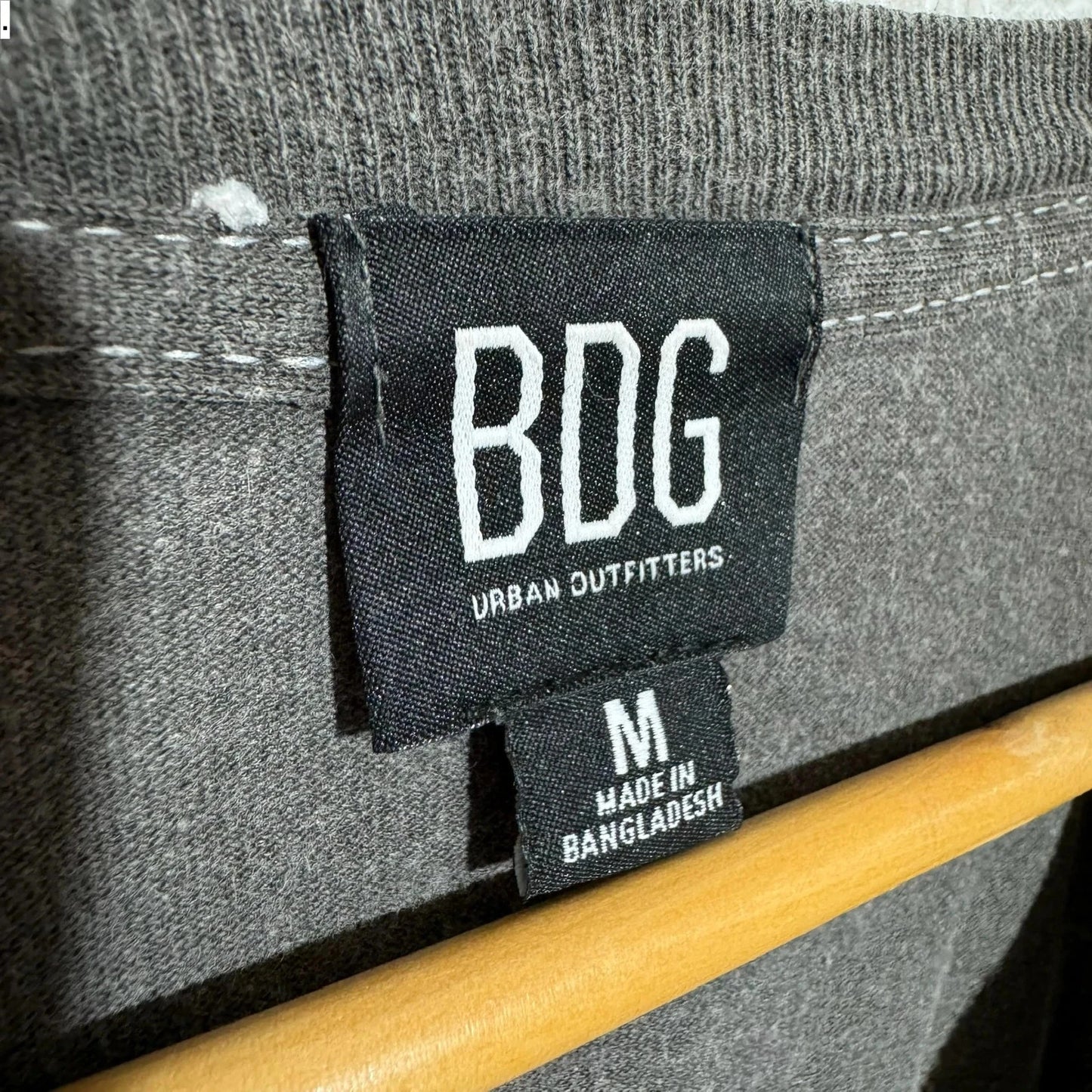 Grey BDG Jeans Long Sleeve T Shirt Urban Outfitters - Medium