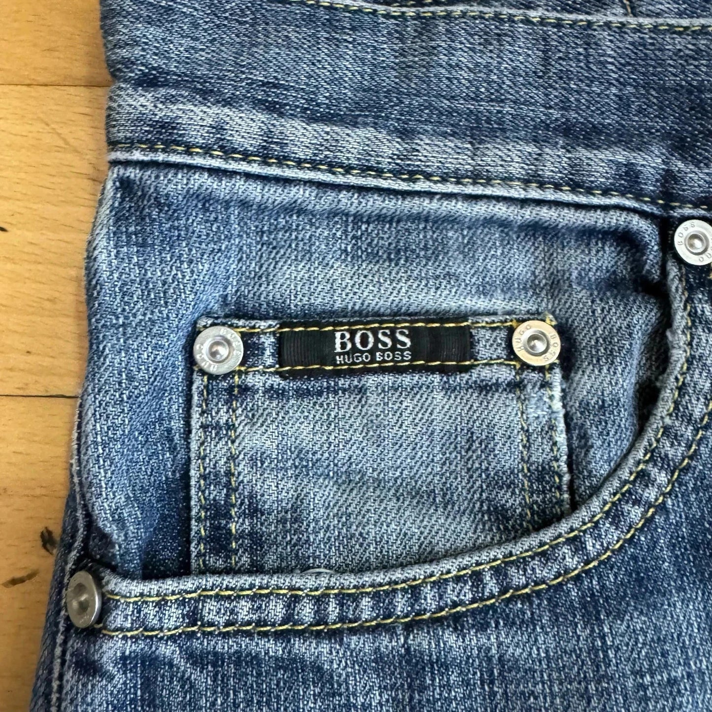 Vintage 00s Hugo Boss Jeans Straight Leg - 32w 32L