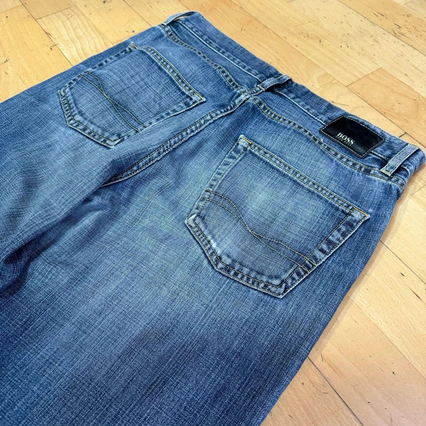 Vintage 00s Hugo Boss Jeans Straight Leg - 32w 32L