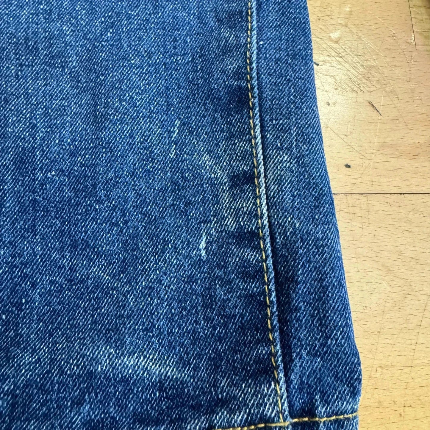 Vintage 90s Python Baggy Jeans Straight Leg - 34W 29L